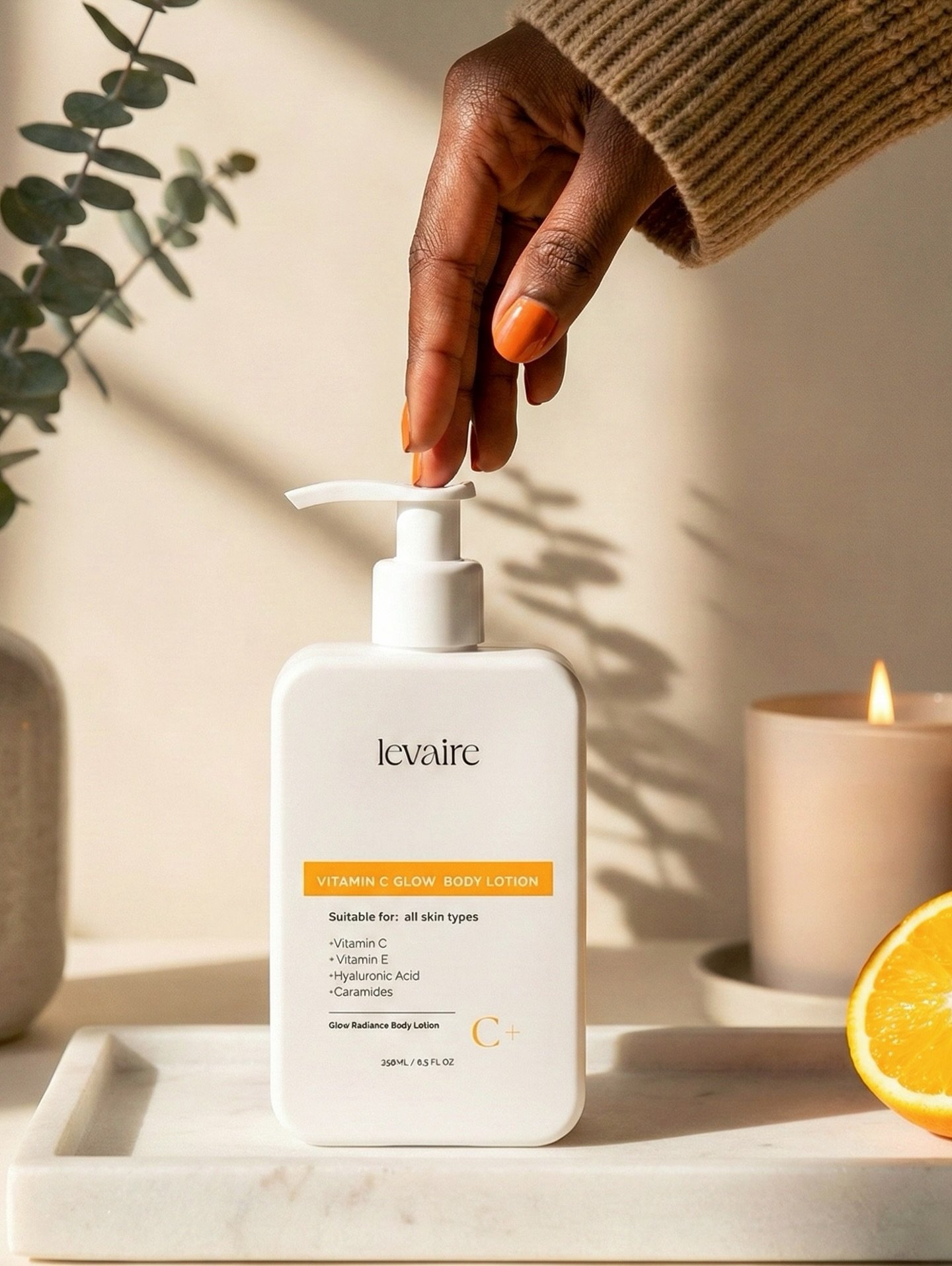 Face gets Vitamin C serum. Body gets… regular lotion?
Nah. Not on our watch.
We made a body lotion with the same glow-boosting ingredients you use on your face. Vitamin C for brightness. Hyaluronic Acid for that plump, hydrated skin. Ceramides to protect. Because your whole body should be glowing, not just your selfie angles.
Treat your skin right, everywhere.
Get it: Link in bio | Surulere store | DM us, we got you 🧡
#LevaireGlow #VitaminCBodyLotion #GlowingSkin #bodycareroutine
